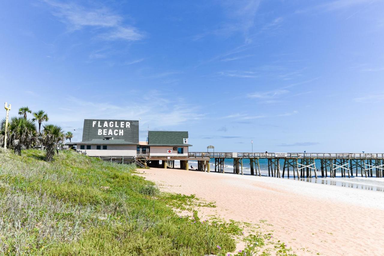 South Beach Club 205, 3 Bedrooms, Sleeps 6, Ocean View, 2Nd Floor, Elevator Flagler Beach Bagian luar foto