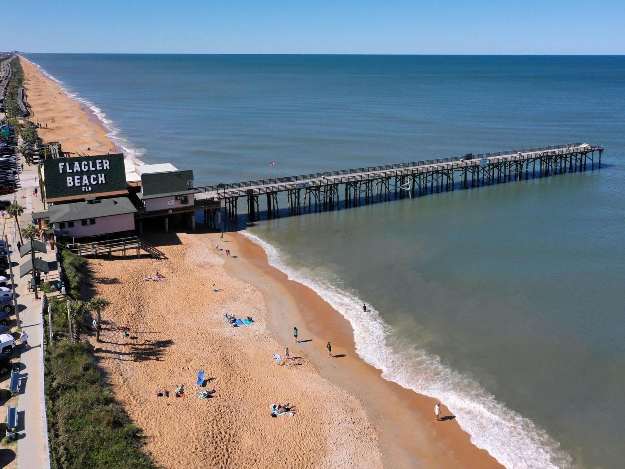 South Beach Club 205, 3 Bedrooms, Sleeps 6, Ocean View, 2Nd Floor, Elevator Flagler Beach Bagian luar foto