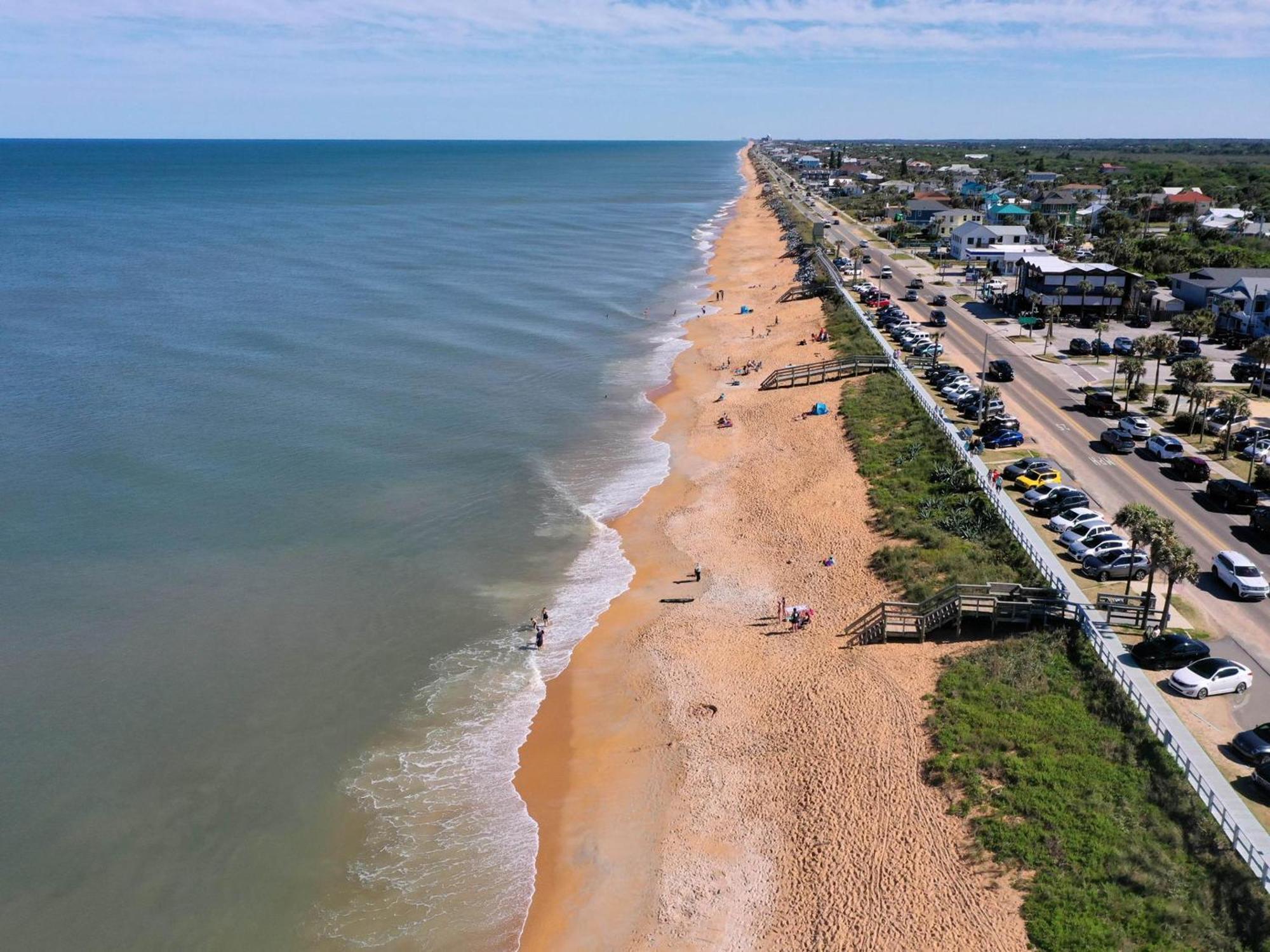 South Beach Club 205, 3 Bedrooms, Sleeps 6, Ocean View, 2Nd Floor, Elevator Flagler Beach Bagian luar foto